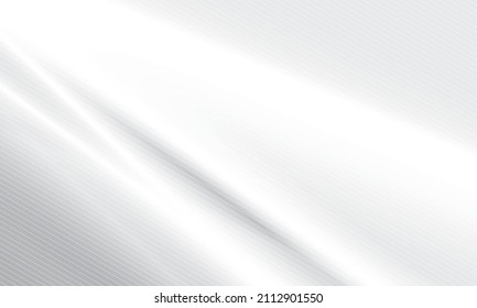 Abstract geometric white and gray color, modern stripes background. Vector illustration.