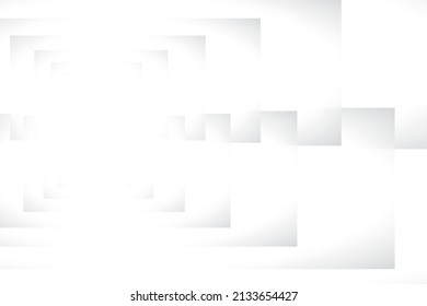 Abstract geometric white and gray color background. Vector illustration.