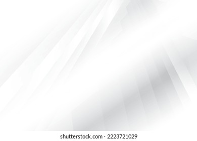 Abstract geometric white and gray color background. Vector illustration.