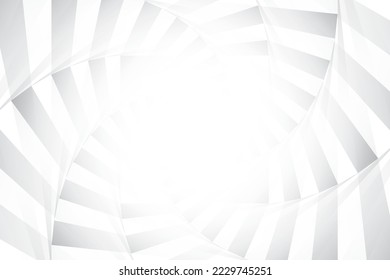 Abstract geometric white and gray color background. Vector, illustration.
