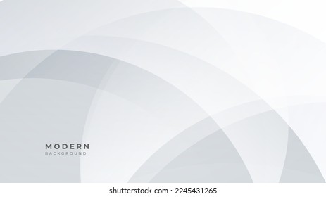 Abstract geometric white and gray color elegant background. vector illustration
