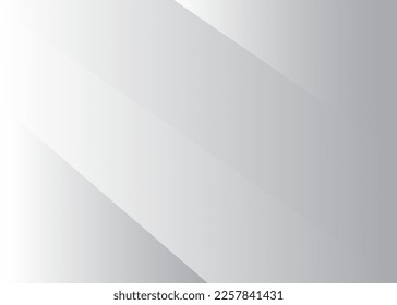 Abstract geometric white and gray color background