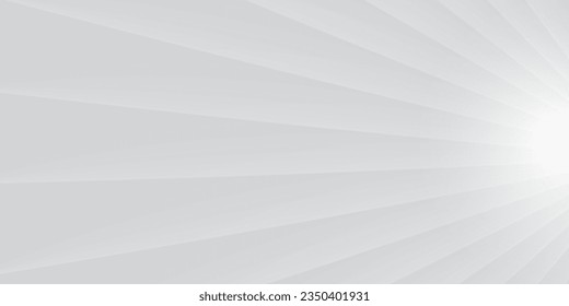 Abstract geometric white and gray color background. Vector, illustration.