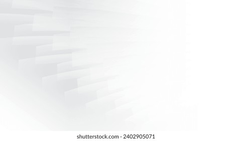 Abstract geometric white and gray color background. Vector illustration.