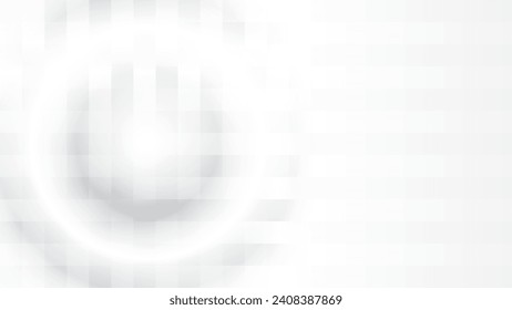 Abstrakter, geometrischer, weißer und grauer Hintergrund. Vektorgrafik.	