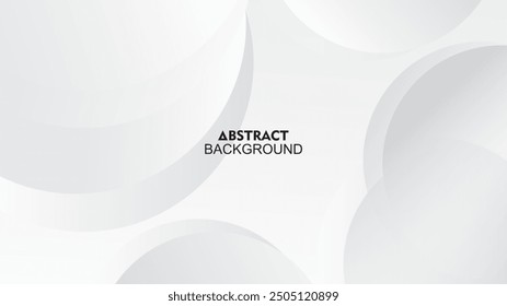 Abstract geometric white and gray color background. Vector illustration. EPS 10