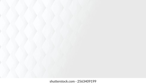 Abstract geometric white and gray color background. Vector, illustration.