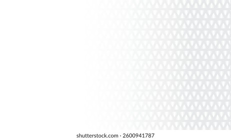 Abstract geometric white and gray color, modern design stripes background with triangle shape pattern. Vector illustration.