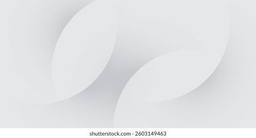 Abstract geometric white and gray color background, modern design with wavy pattern. Vector illustration. eps2