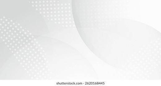 Abstract geometric white and gray color background. Vector illustration modern