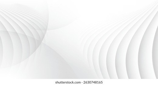 Abstract geometric white and gray color background. Vector illustration.