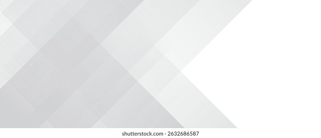 Fundo geométrico abstrato branco e cinza. Vetor, ilustração.