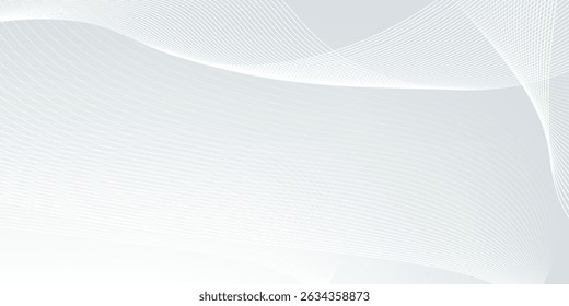 Abstract geometric white and gray color background. Vector, illustration.