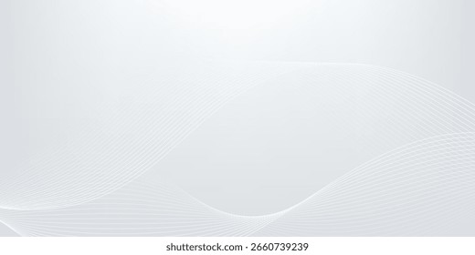 Abstract geometric white and gray color background. Vector, illustration.