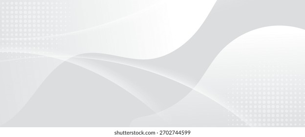 Abstract geometric white and gray color background. Vector, illustration.