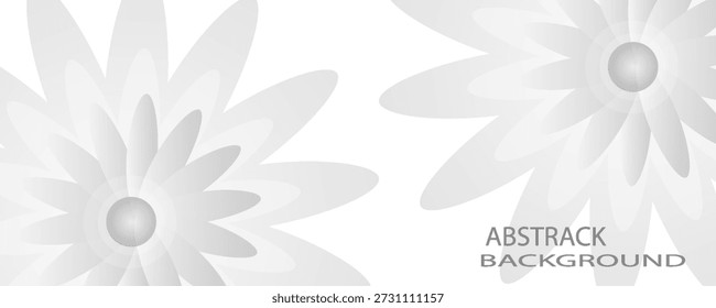Abstrakter geometrischer weißer und grauer Hintergrund. Vektor, Illustration.