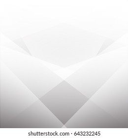 abstract  geometric  white and gray color background with smooth lines Technology concept,vector illustration