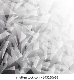 abstract  geometric  white and gray color background with smooth lines Technology concept,vector illustration