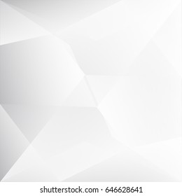 abstract  geometric  white and gray color background with smooth lines Technology concept,vector illustration