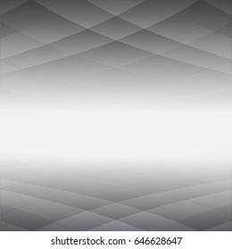 abstract  geometric  white and gray color background with smooth lines Technology concept,vector illustration