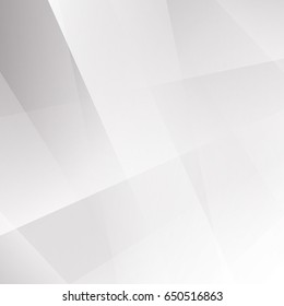 Abstract  geometric White and gray color technology modern futuristic background, vector illustration