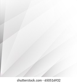 Abstract  geometric White and gray color technology modern futuristic background, vector illustration