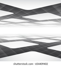 abstract  geometric white and gray color with space  background,vector illustration