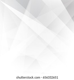abstract geometric white and gray color with space background for design,vector illustration