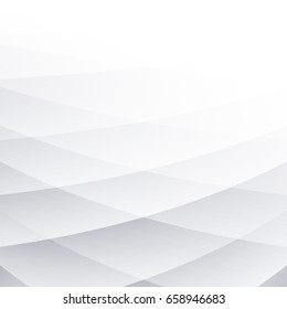 abstract geometric white and gray color with smooth lines background,vector illustration