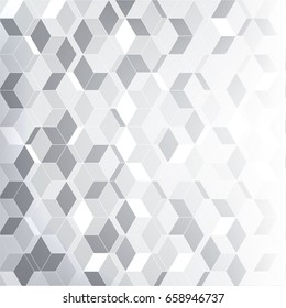 abstract geometric white and gray color with smooth lines background,vector illustration