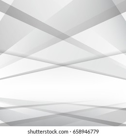 abstract geometric white and gray color with smooth lines background,vector illustration