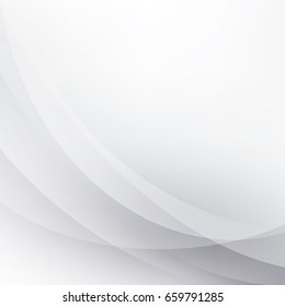 abstract geometric white and gray color with smooth lines background,vector illustration