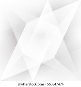 abstract geometric white and gray color with smooth lines background,vector illustration