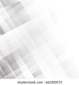 abstract geometric white and gray color with smooth lines background,vector illustration
