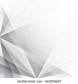 abstract geometric white and gray color with smooth lines background,vector illustration