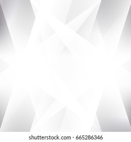 abstract geometric white and gray color with smooth lines background,vector illustration