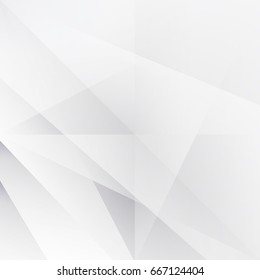 abstract geometric white and gray color with smooth lines background,vector illustration