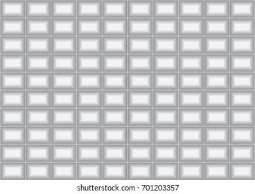 Abstract geometric white and gray color background. Seamless pattern. Use for backgrounds, wall paper, tile floor, fabric, books, and anything else that you want.