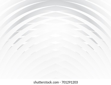 Abstract geometric white and gray color background, vector illustration.