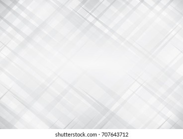 Abstract geometric white and gray color background, vector illustration.