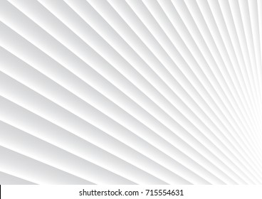 Abstract geometric white and gray color background. Vector illustration.
