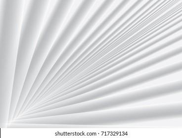 Abstract geometric white and gray color background, vector illustration.