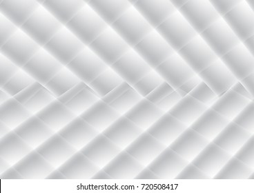 Abstract geometric white and gray color background, vector illustration.