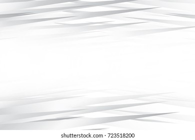 Abstract geometric white and gray color background, vector illustration.