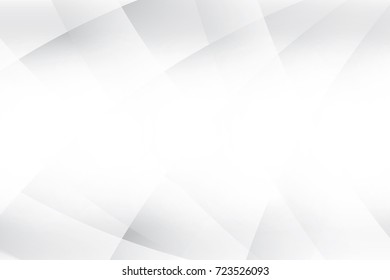 Abstract geometric white and gray color background, vector illustration.