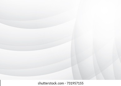 Abstract geometric white and gray color background, vector illustration.
