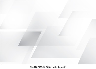 Abstract geometric white and gray color background, vector illustration.