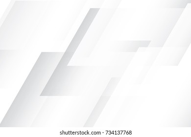 Abstract geometric white and gray color background, vector illustration.