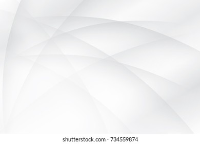 Abstract geometric white and gray color background, vector illustration.