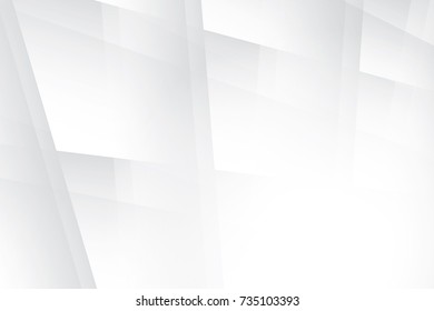 Abstract geometric white and gray color background, vector illustration.